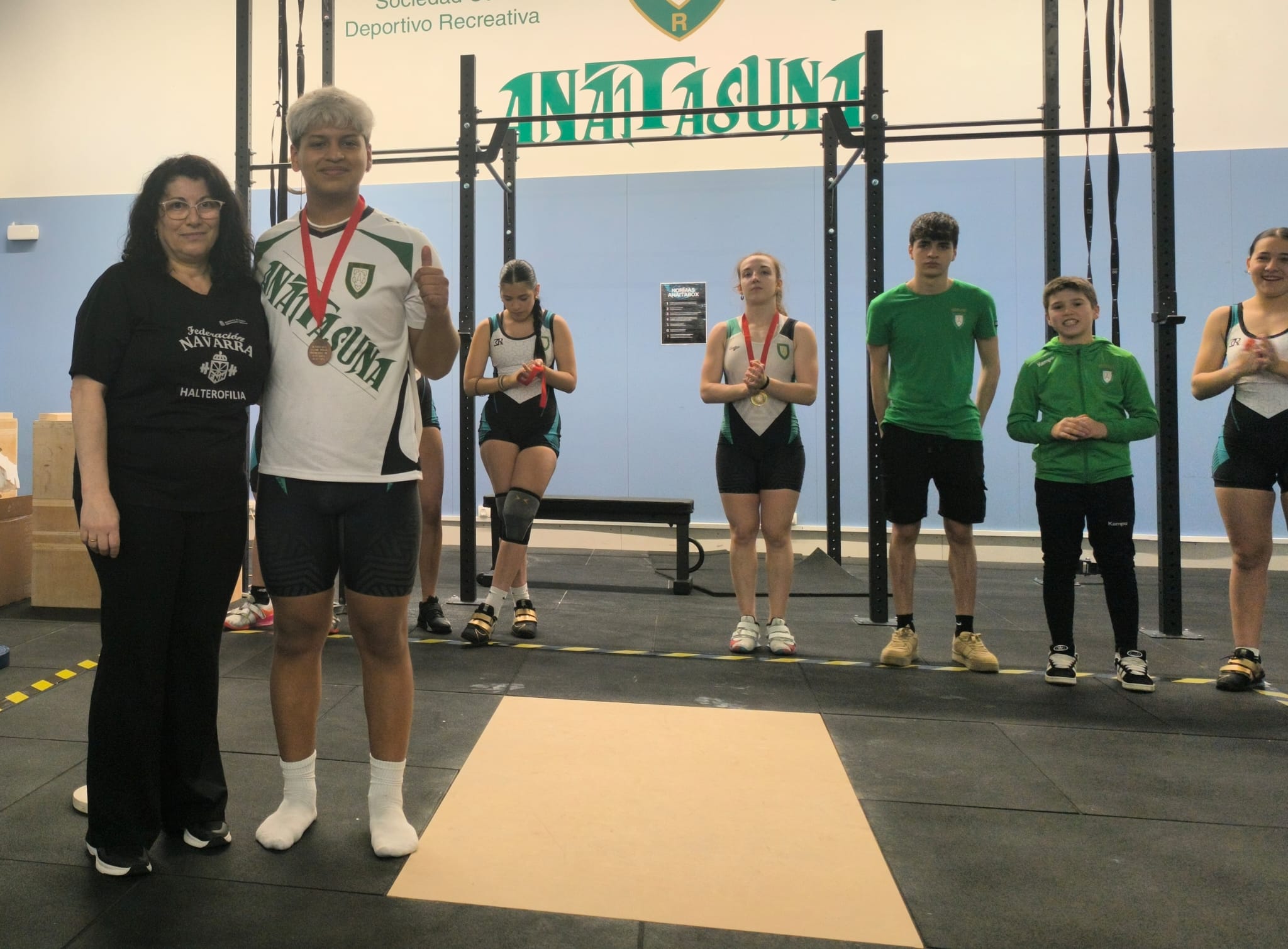 Mayoría de récords femeninos en los Campeonatos de Halterofilia del 3 de mayo en Anaitasuna